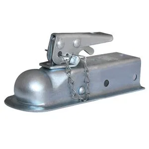 87074 – HUSKY TOWING Trailer Coupler, Straight 2-1/2 Inch Wide Channel Mount Bolt-On 3500 Pound Gross Trailer Weight ...